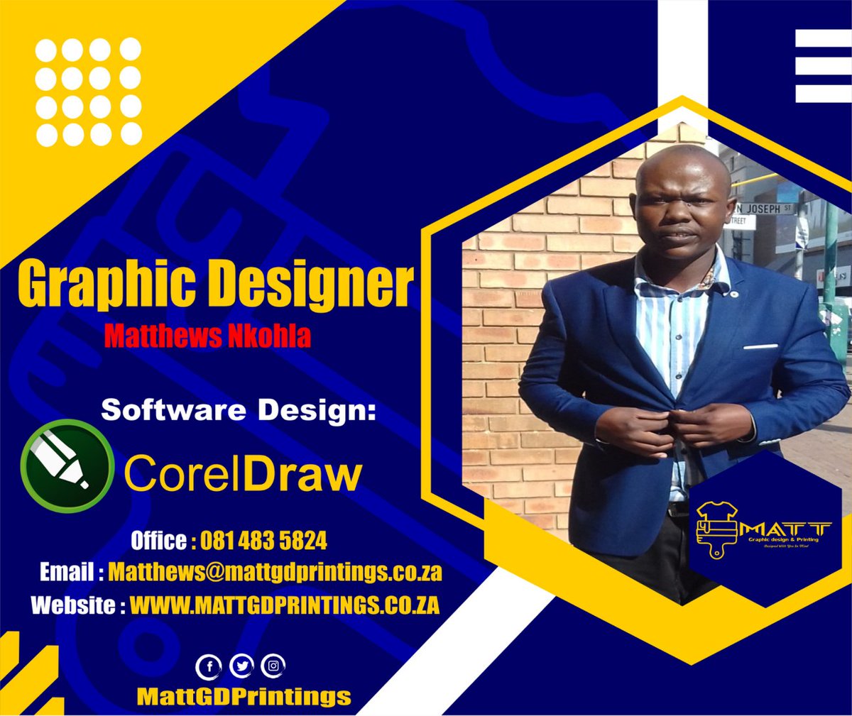 MattGDPrintings's tweet photo. Our Duration 3-5 working days 
#DesignedWithYouInMind #SkeemSaam #GomoraMzanzi #Dlozlami #MissSA #PSLAwards https://t.co/iZk52DPf8g