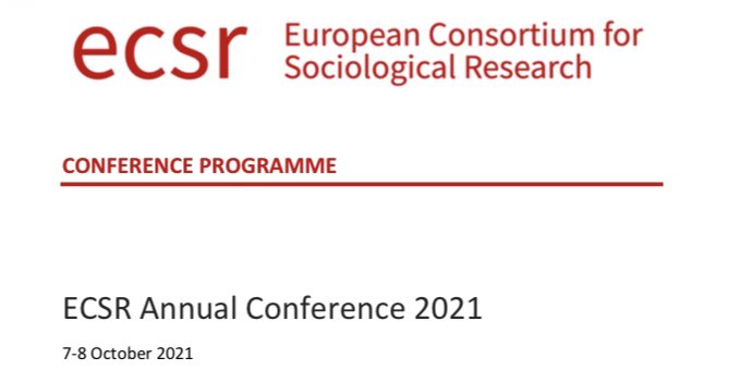 Tomorrow is the first day of the digital #ecsr2021 conference! The full program of the conference can be found here. We look forward to seeing you online!

ecsrnet.eu/news/ecsr-annu…