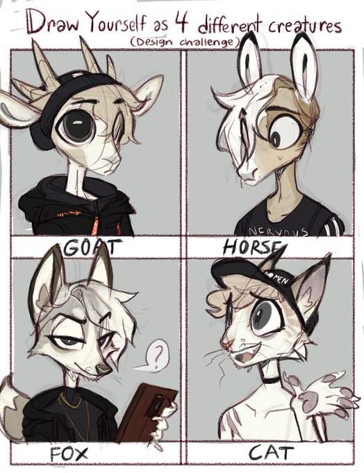 One man, four flavors.

Which one is your favorite? i need to know- for science! 😏 