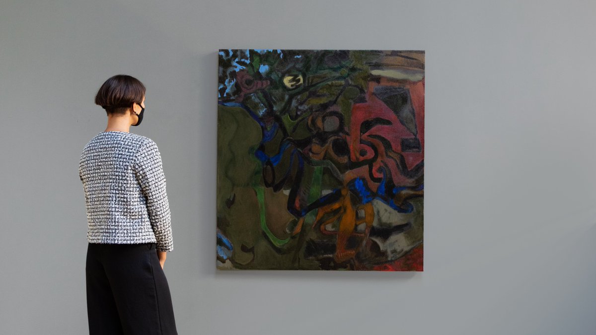 What does the song hope for? — an exhibition of nearly a decades-worth of work by Québec painter #LeopoldPlotek — opens Thursday, October 14 (6–8pm) at Corkin Gallery.

Visit bit.ly/3uMa6sa to RSVP to the opening reception.

📷: Tashkent, 2016, oil on canvas, 65 x 60 in.