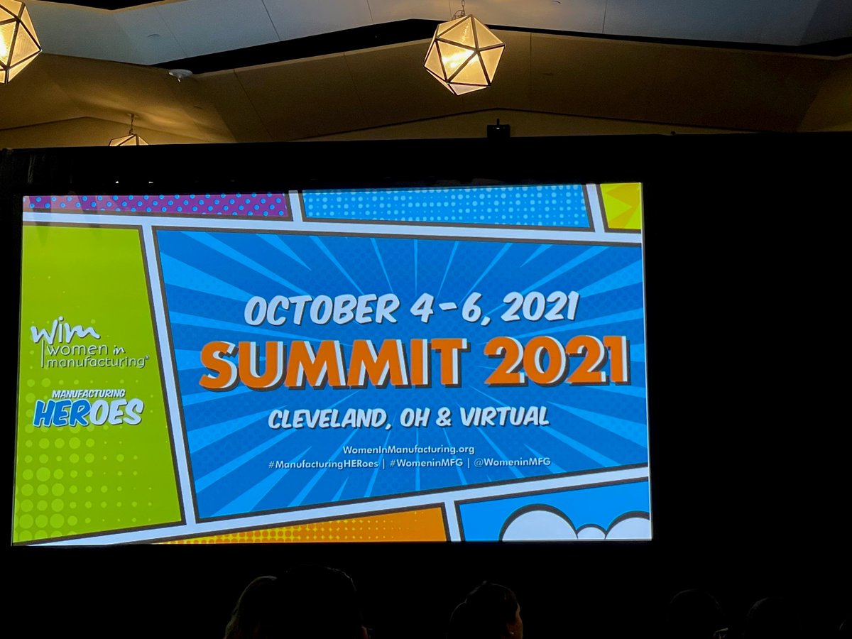 teamNUTEC's tweet photo. This week Jill Kovach, P.E. President - Construction of NUTEC has been attending @WomeninMFG (WiM) Summit 2021 in Cleveland, OH. Jill is a member of the Central PA WiM Chapter. 

Let's celebrate the #ManufacturingHERoes being honored during this event. 🎉

#WomeninMFG https://t.co/IGWH18irbZ