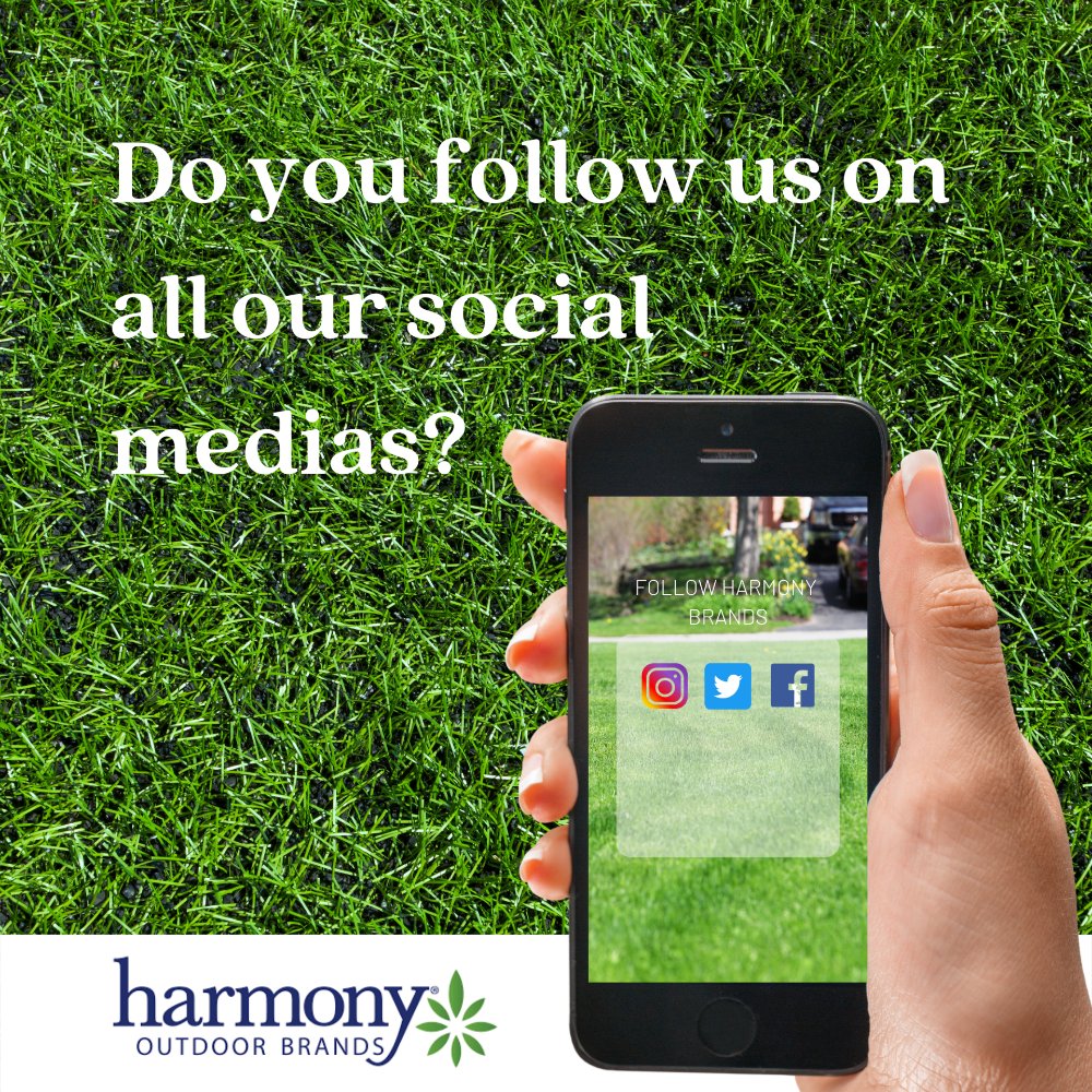 Don't miss out on a single #lawntip! Be sure to follow us on Instagram, Twitter, and Facebook! 

#SOD #grass #HarmonySOD #HarmonyBrands #HarmonyLawn #Turfgrass #lawn #lawncare #landscaping #grass