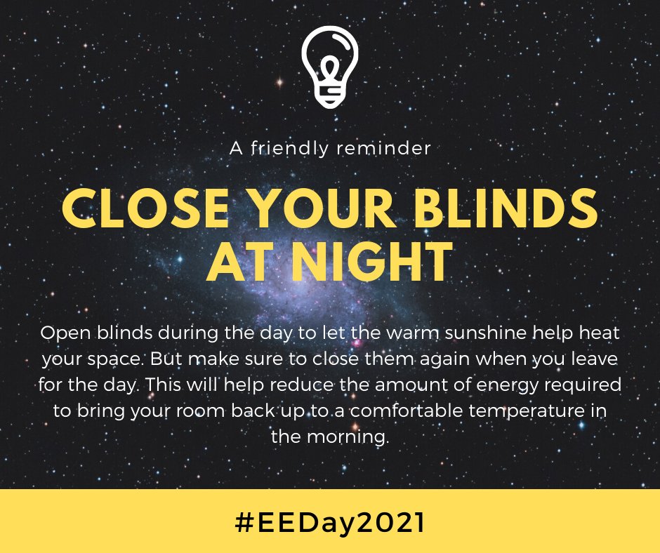 This #EEDay2021 let's work together to cut energy waste.