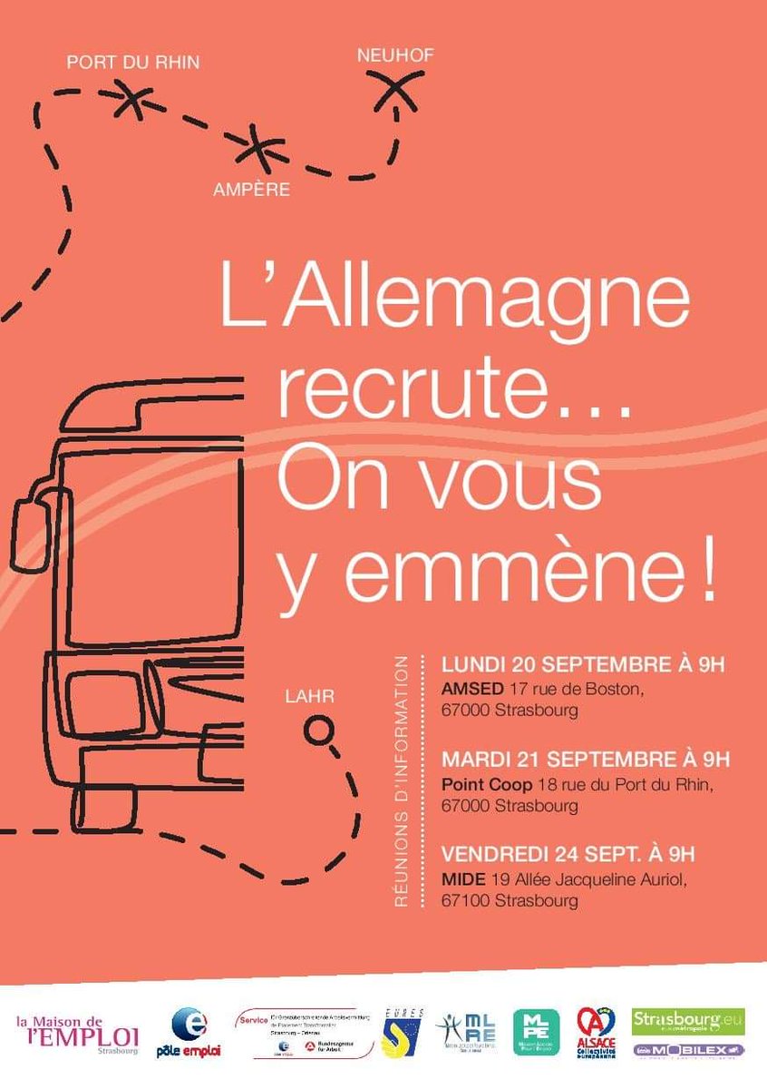agathebinnert's tweet photo. Étape importante aujourd'hui pr 20 candidats du Port du Rhin &amp; Neuhof à #Lahr :la signature de leurs contrats de travail, le premier pr certains d'entre eux! La prise de poste aura lieu dès le 19 oct, en navette le temps d'organiser des solutions durables pr ces nvx #frontaliers. https://t.co/MnENhfOcNx