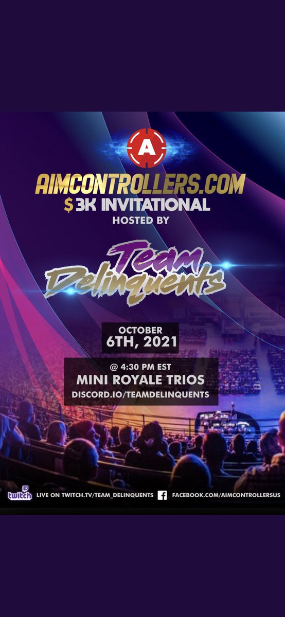 Going Live in just a few for the <a href="/AimControllerss/">AimControllers</a> Invitational!!! Catch our Team <a href="/Jordan__AD/">Jordan</a>, @ItsHoppa and @Hondies1 competing today Catch their stream here ->>>>>>>   twitch.tv/pulsejordan
twitch.tv/itshoppa
twitch.tv/hondies26 Come join us @Pulse_Retweets