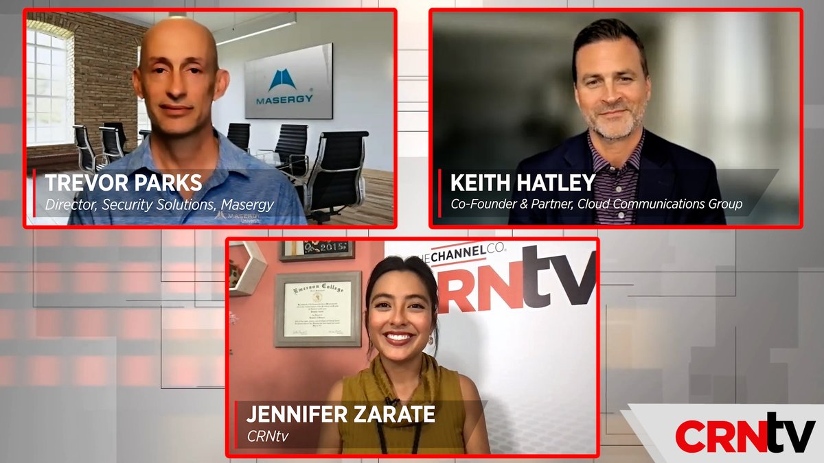 JZarateNews's tweet photo. WATCH full video: https://t.co/MaAZ99M96B

@MASERGY Exec: COVID Accelerated Partner Opportunity To Sell #ManagedEDR

"Ask questions of your existing clients," @ParksOnSecurity advised partners. "You should be leading all the time with #security."

Only on #CRNtv! https://t.co/fAgXganE2X