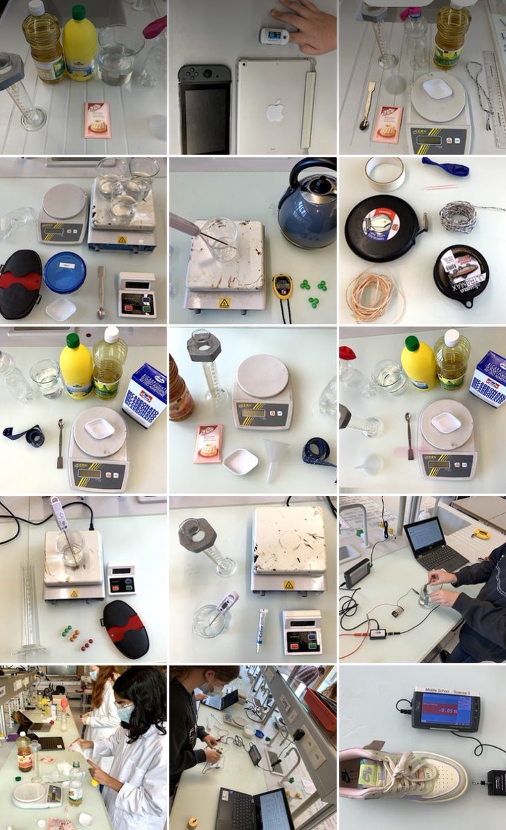 SmiffyDeTeacher's tweet photo. Grade 7 Student choice experiments are shaping great up! Practising the scientific method. #science #msrocks https://t.co/7LE9hcxTJK