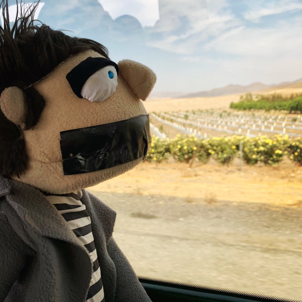 TapeFaceBoy's tweet photo. Puppet Face on Tour. #tapeface #puppetface https://t.co/RTEPURdsPV