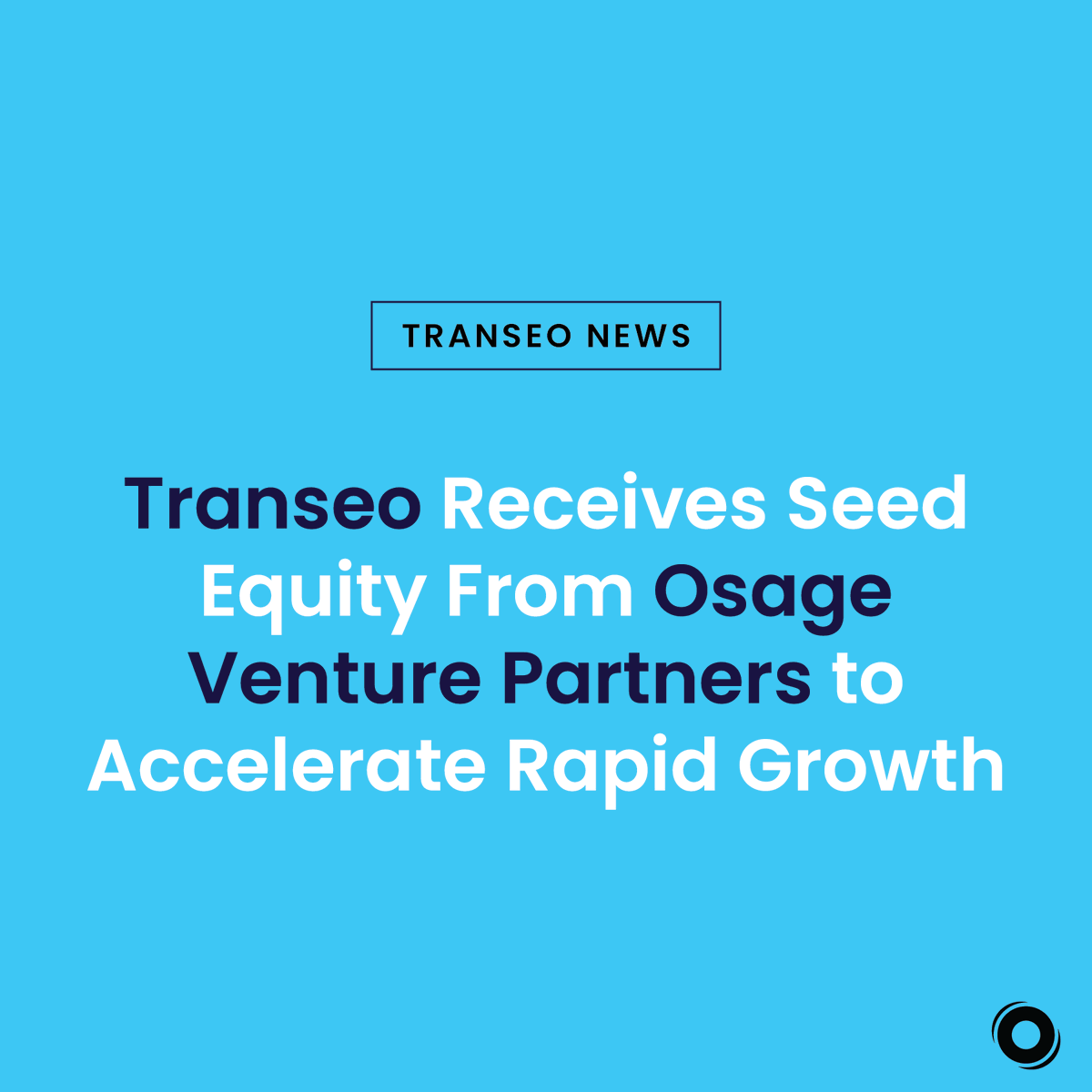 gotranseo's tweet photo. Big news from the Transeo team! Check out the full press release on NewsWire, here: https://t.co/MsNDuKEKxz https://t.co/XjSbgxmKYH