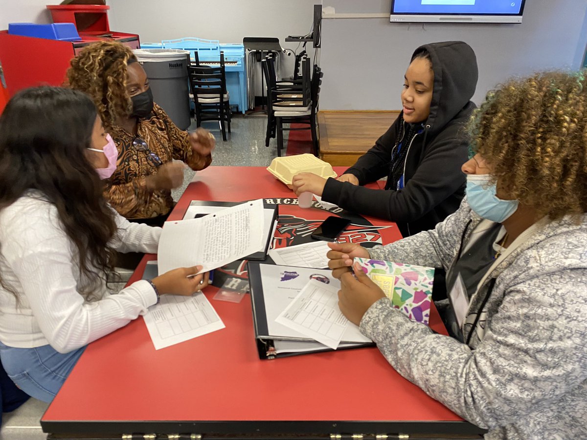 PortScience's tweet photo. Thank you to the ladies of @ncnwsi for bringing their expertise, support and LOVE to our Raiders! Strengthening our community from the inside! @NCNWHQ @janetlleslie @mnmeyers @PRHSactivities https://t.co/U1iaHcIA5a