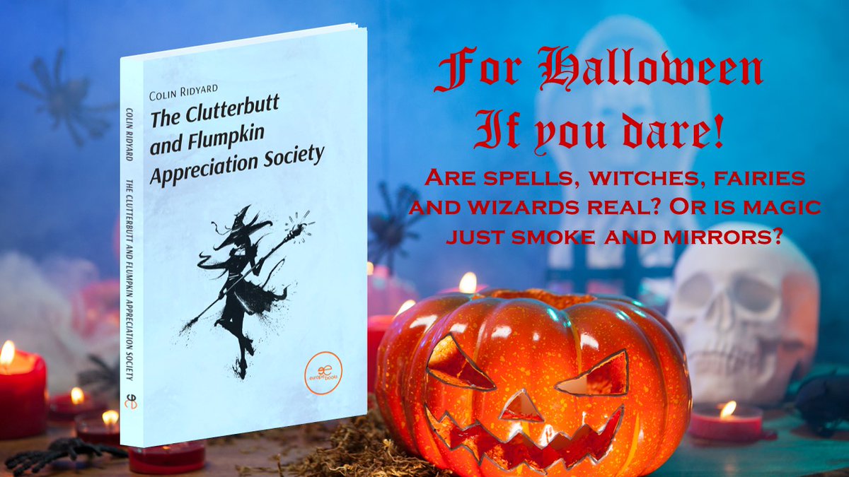 My latest book, The Clutterbutt & Flumpkin Appreciation Society available at Amazon: amazon.co.uk/CLUTTERBUTT-FL… #witches #fairies #elves #fantasy #Halloween #Halloween2020 #Magic #wizardry #YAFantasy #YA #youngadult #bannedbooks #teenagers #fiction #magicalrealism #fairiesarereal