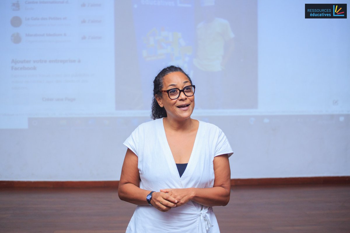RE_BENIN's tweet photo. Ce mardi 05 octobre 2021 s’est tenue à l’auditorium de l’Institut Français, une plénière du projet Ressources Educatives financé par l’AFD et mise en œuvre au Bénin par l’IFB sous la direction de Estelle Dagaut (Attachée de Coopération pour le français au Bénin et chef du projet) https://t.co/xdGx0IQMWp