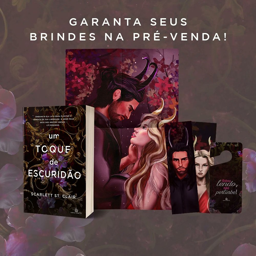 Postei e corri! 

O projeto gráfico tá ficando lindo de viver 😜

#umtoquedeescuridao
#atouchofdarkeness