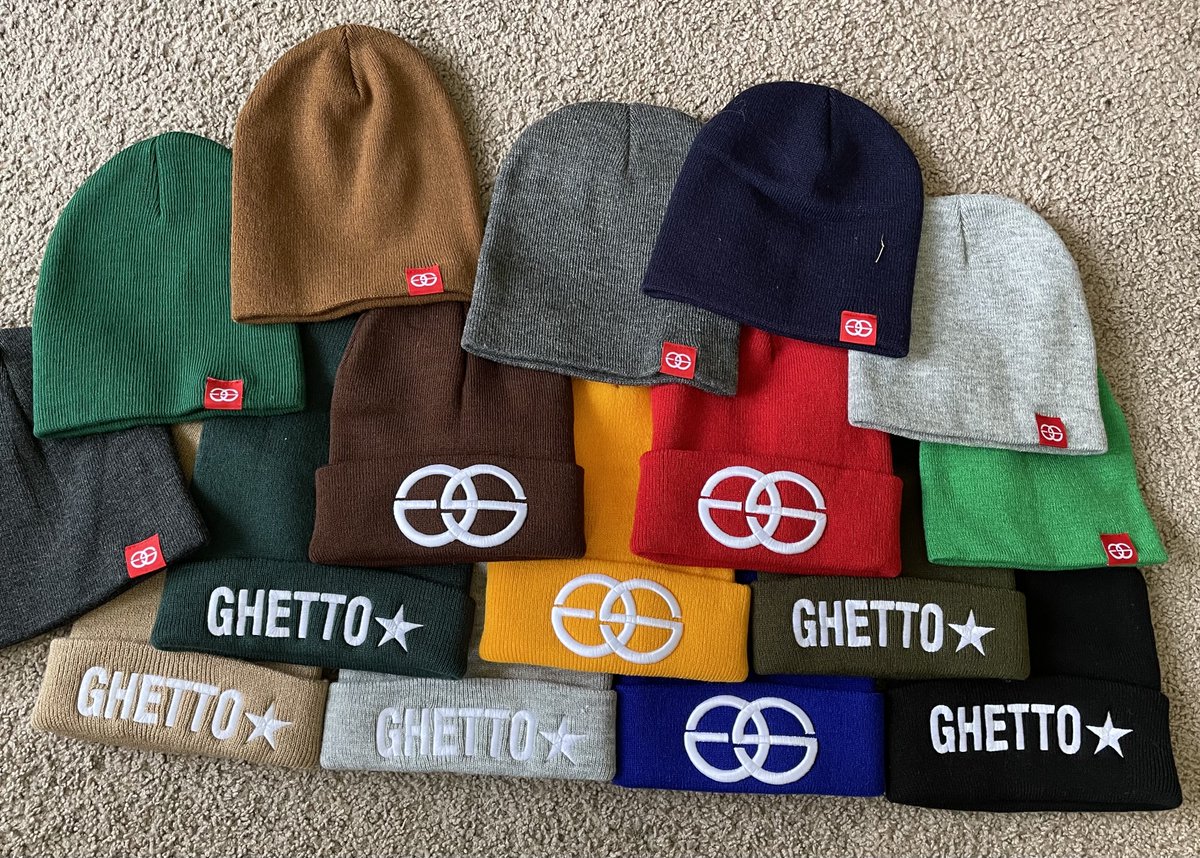 Ghetto_Star's tweet photo. New Ghetto Star Beanies #ghettostar #skate #skateboard #socal https://t.co/VuWJAeM8pB