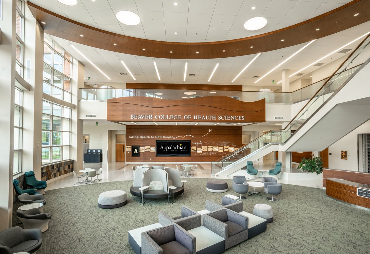 11fiftyseven's tweet image. A strong aspiration for a design that incorporates @appstate’s surround— The @11fiftyseven design and fabrication team incorporated slabs from native trees into the design while matching Boone Creek&apos;s flow pattern.

#egd #experiencedesign #donorrecognition #philanthropy