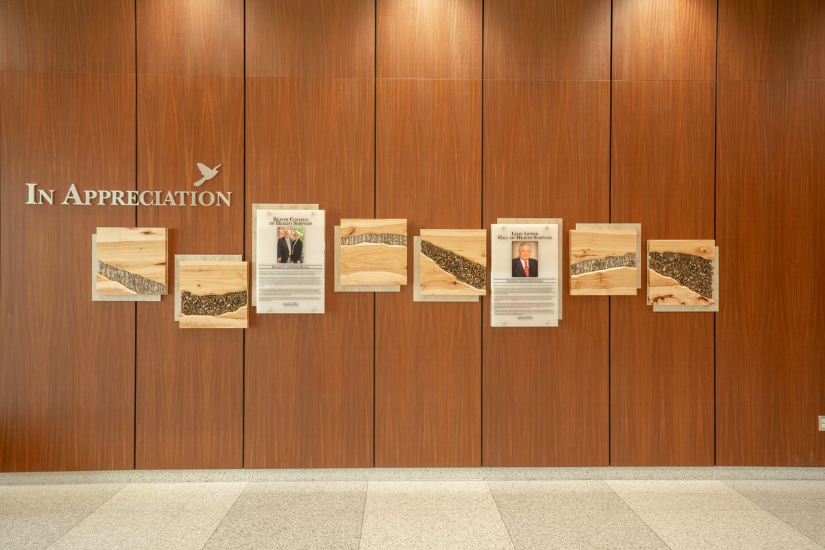 11fiftyseven's tweet image. A strong aspiration for a design that incorporates @appstate’s surround— The @11fiftyseven design and fabrication team incorporated slabs from native trees into the design while matching Boone Creek&apos;s flow pattern.

#egd #experiencedesign #donorrecognition #philanthropy