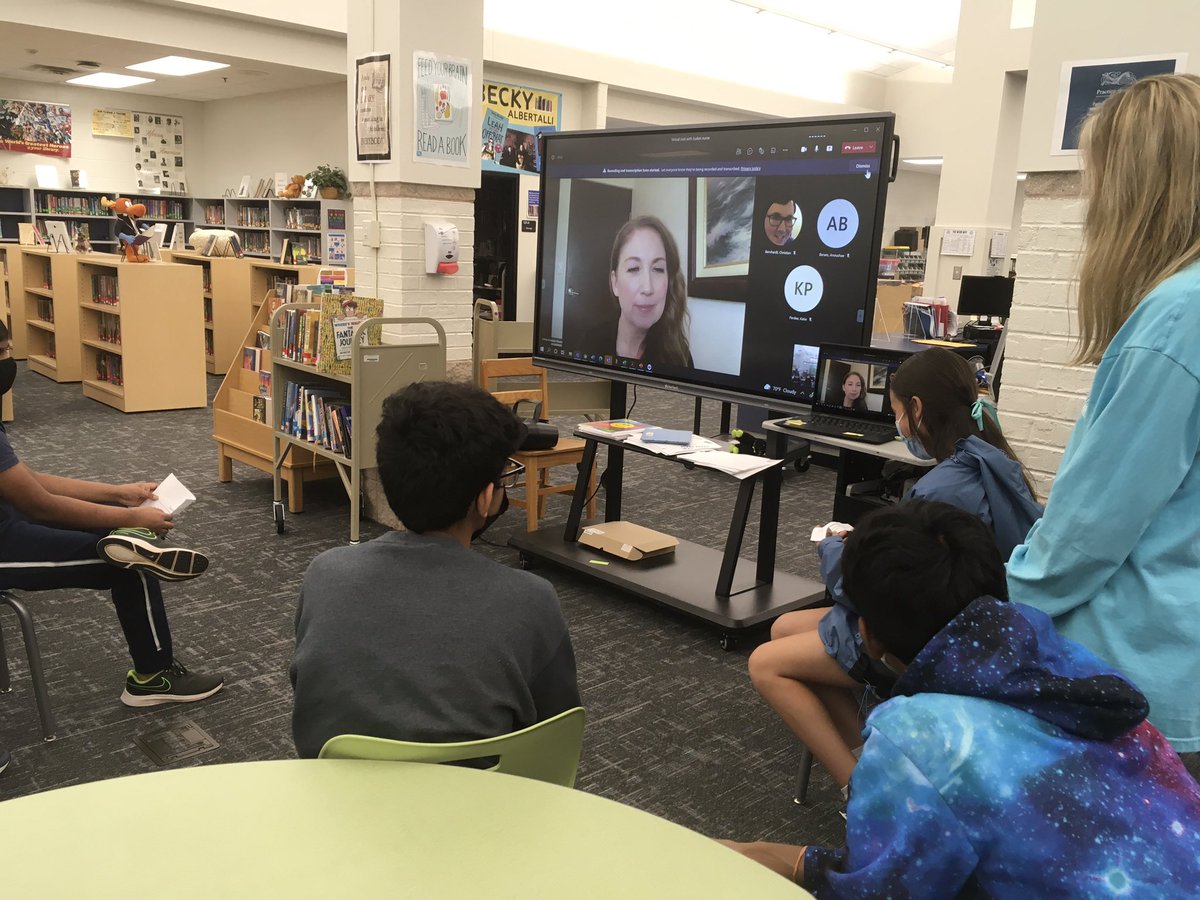 brownatwbms's tweet photo. Thank you, Ashley Gonzalez, for sharing your experiences as nurse practitioner in South Sudan & answering 7th graders’ questions after they read #LongWalkToWater @LindaSuePark Shout out to Jen Foil for coordinating!) @NorthPoint @WBMSprincipal @wbms_pta @whatSSupWBMS @hurstwbmsap https://t.co/V2mk7HNDxr