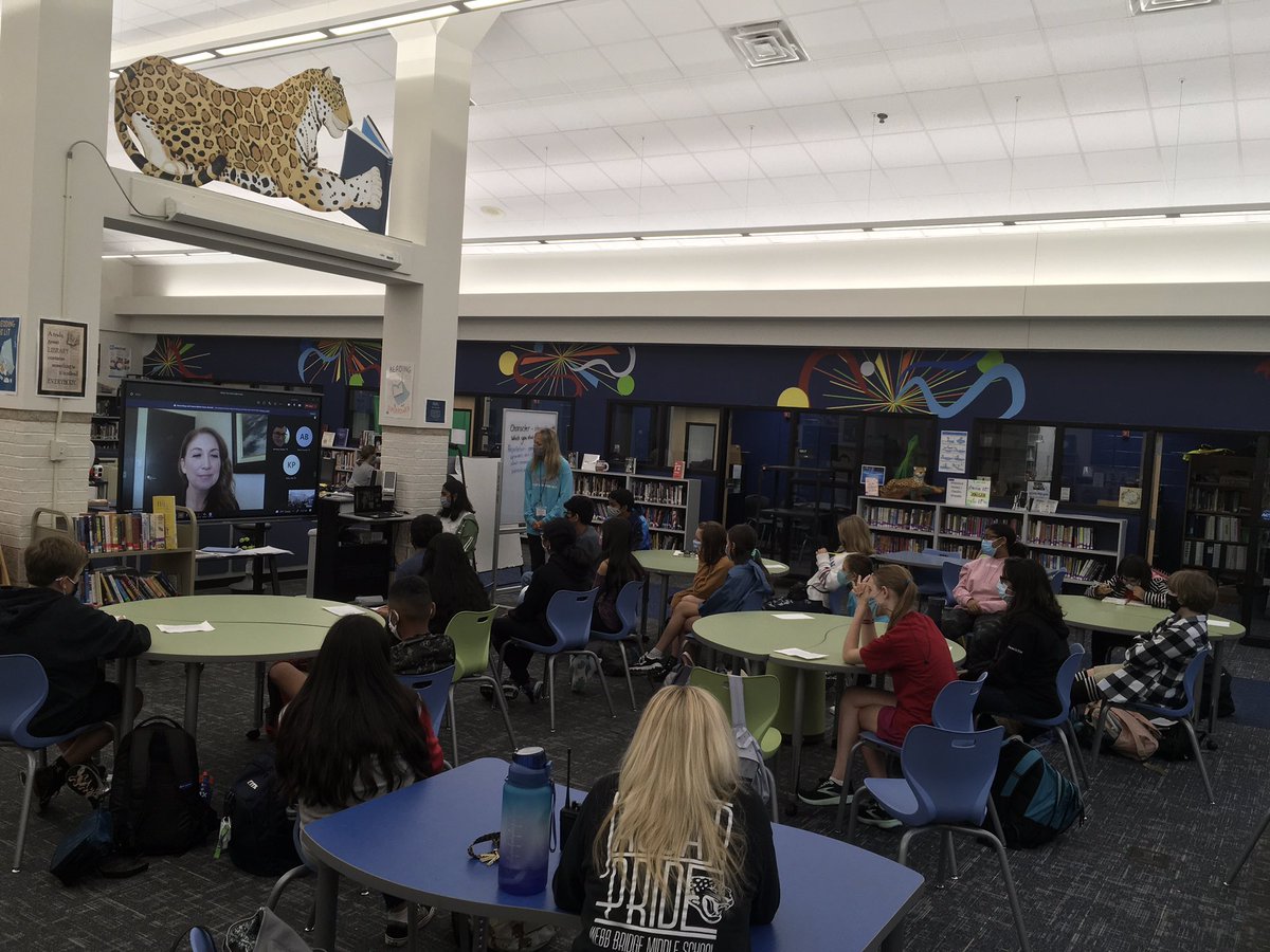 brownatwbms's tweet photo. Thank you, Ashley Gonzalez, for sharing your experiences as nurse practitioner in South Sudan & answering 7th graders’ questions after they read #LongWalkToWater @LindaSuePark Shout out to Jen Foil for coordinating!) @NorthPoint @WBMSprincipal @wbms_pta @whatSSupWBMS @hurstwbmsap https://t.co/V2mk7HNDxr