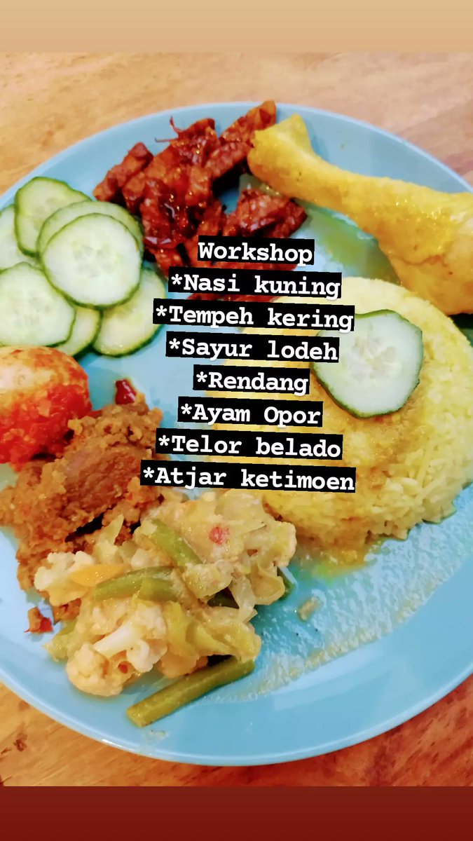 Sylspassion's tweet photo. Mij werd spontaan gevraagd om een workshop Indonesisch koken te geven! Daar zeg ik natuurlijk geen nee op. De eerste workshop staat al gepland en is tevens volgeboekt. Op bijgaande foto zie je de gerechten die ik ga inzetten. https://t.co/7hsCcxWJC9