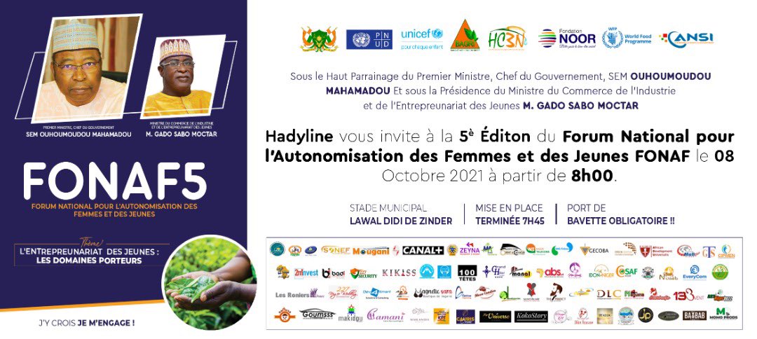 MaikanoMahaman's tweet photo. #FONAF5
On vous attend les entrepreneurs 😇 https://t.co/qDoM3wz38U