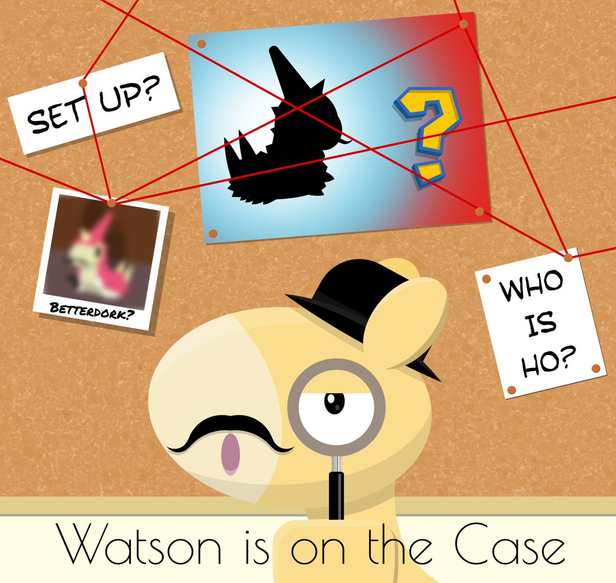 TheWildOm's tweet photo. Don't worry @barryharryy and @SquidGaming Watson is on the case #nuzlite https://t.co/NGuMZEbCGN