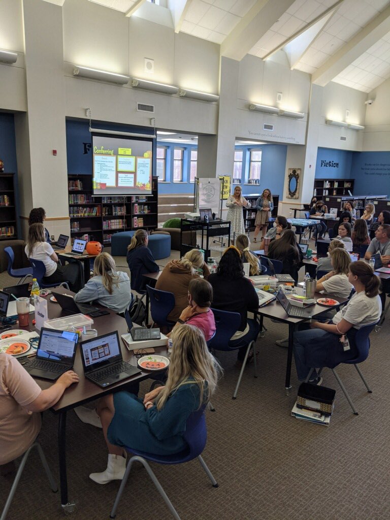 NewmanFriscoISD's tweet photo. Conferring training with the best teachers, coaches and coordinators! @NewmanFriscoISD @friscoisd #FutureReady #newmanelementary https://t.co/c1S2oA0MOr