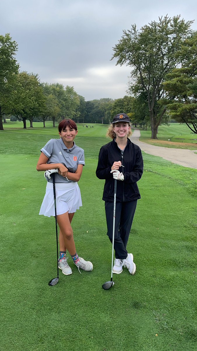 DekalbBarbsGolf's tweet photo. Elaina Swafford and Lexi Morrow will be leading off the Barbs in the 2nd Annual #BattleOfTheKish #TrickyPutts https://t.co/U3YcGE2IYA