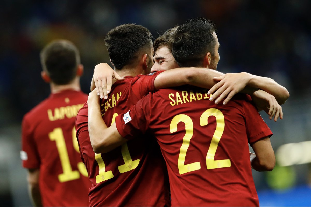 LA ROJA EST EN FINALE ! 🇪🇸 #NationsLeague