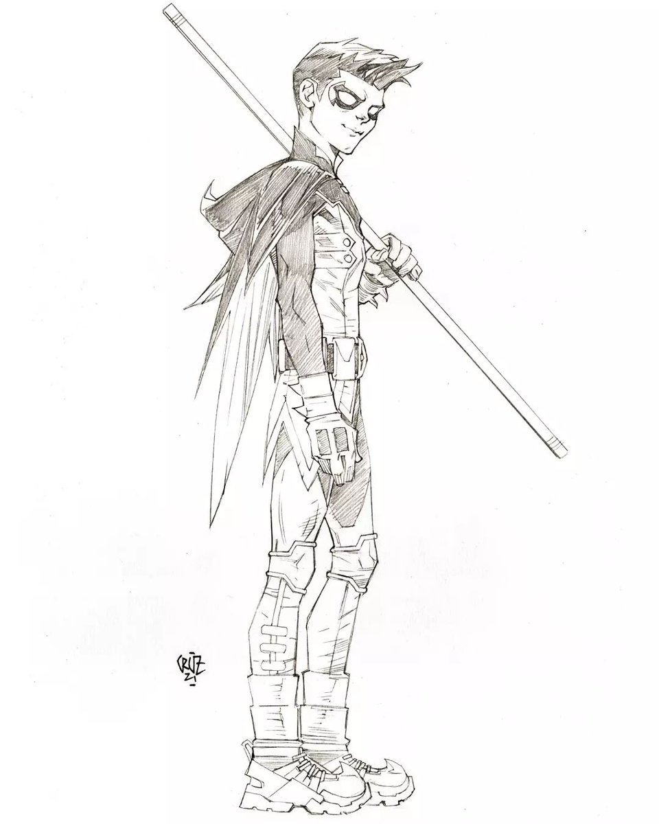 Robin
#damianwayne #robin #dccomics #RogerCruz #joshuawilliamson #pencildrawing