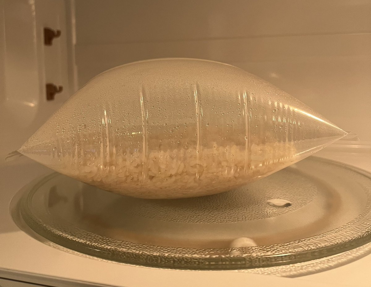 What if I, hypothetically, didn’t cut an opening in my microwaveable rice bag?