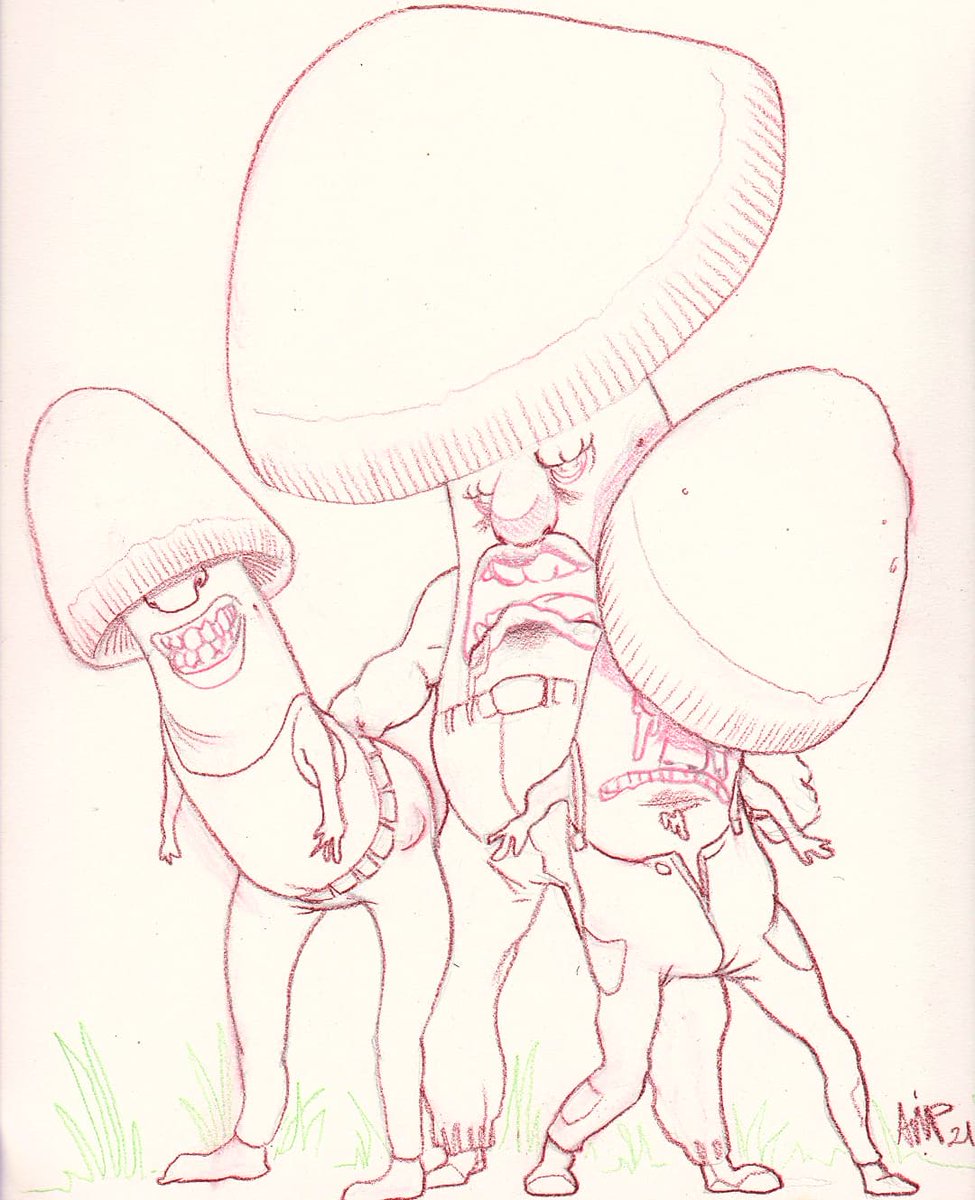 AmpaSamart's tweet photo. Fungus for Day 6 of Craig Gleason's Season of the Bad Guys club #sotbgc6 https://t.co/jnTZatxx3O