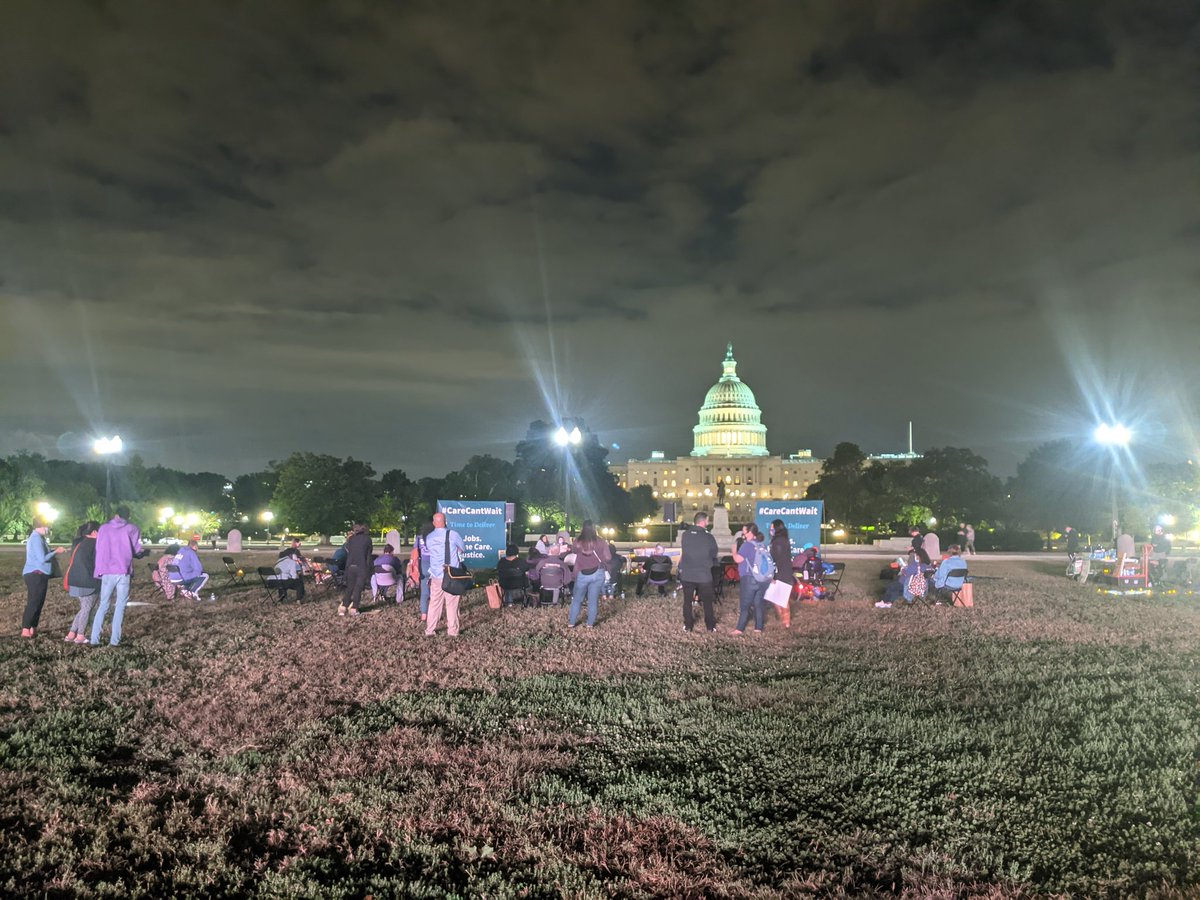 Our community has turned out to fight for necessary home-and-community-based services in the Build Back Better Act! #CareCantWait #HCBSCantWait