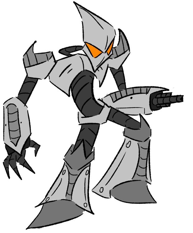 TheQuickT's tweet photo. Sentry
Location: Everywhere
6'4"
Threat Level: A

The most commonly mass produced soldier model of NGTV, as well as the perfect guard - they can be found in almost every public place, and are beloved by the general public despite their intimidating appearance.
#BreakthroughRPG https://t.co/p3DCvKvsj6