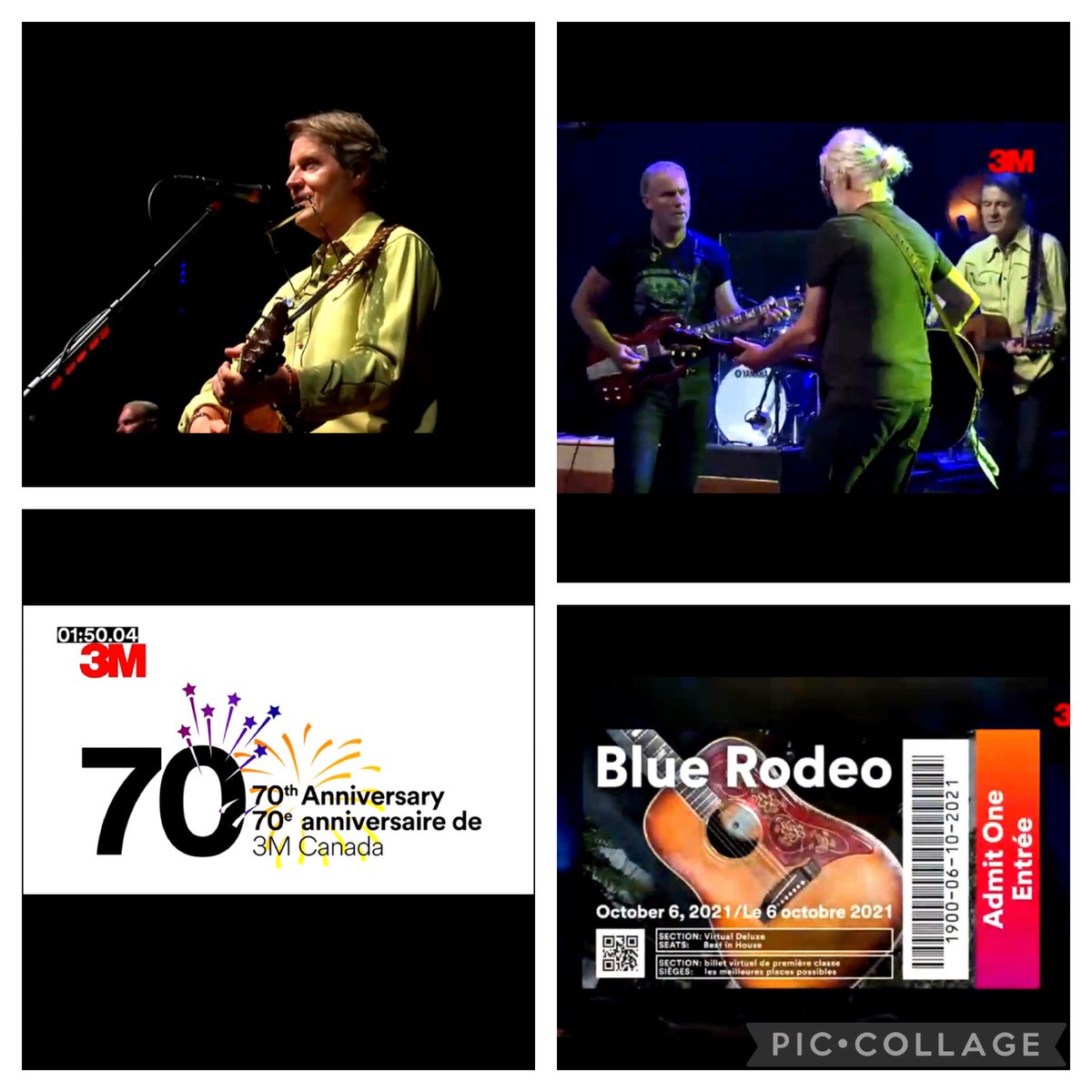lezizidis's tweet photo. Thank you @3MCanada Tonight  we celebrated the 70th anniversary of 3M Canada with a virtual concert from Blue Rodeo ! #happy70thanniversary #3mer https://t.co/DmeuUDX2hU