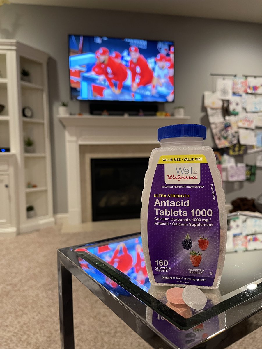 My playoff baseball tradition.

#stresseating #heartburn #RedOctober