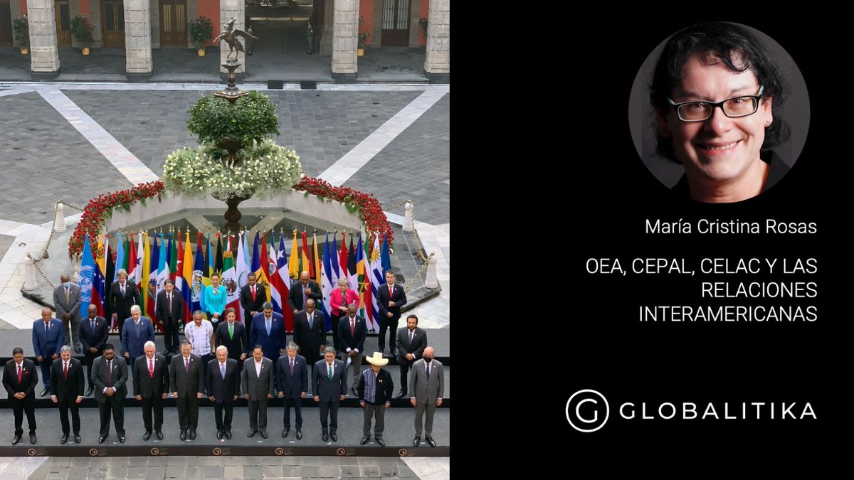 Comparto esta reflexión sobre los desafíos de la concertación política en América Latina a través de una mirada a la CEPAL, la OEA y la CELAC globalitika.mx/post/oea-cepal…