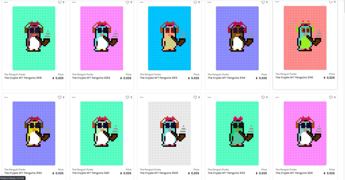 ThePenguinPunks's tweet photo. Shoutout to the lady punks!!
#cryptopunks #NFT #NFTLAUNCH #NFTdrop #NFTCommunity #NFTshill #shill #NFTcollectibles #nftcollector #nftcollectors  #OpenSeaNFT #opensea #ETH #Metaverse #8bit #pixelart #NFTartist #NFTartists #NFTTHAILAND #nftart #NFTshilling 
Retweet for friends!! https://t.co/12GIMJn9ZD