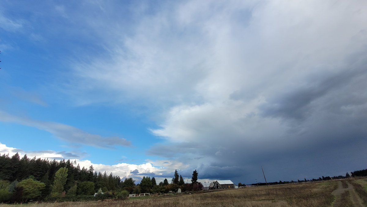 tommegma's tweet photo. Wonderful skies today, such a shame I can't take pictures whilst driving! These were taken walking at CASEE and from my backyard.
The first two are looking left then right in the same spot.

@NatashaKOIN6
@JosephForecast 

#weather #clouds #pnw https://t.co/e1Igk3Xrp6