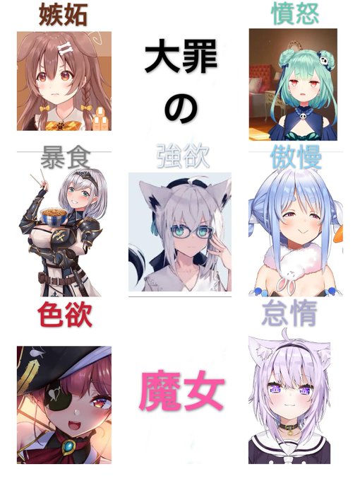 宝鐘の一味のtwitterイラスト検索結果