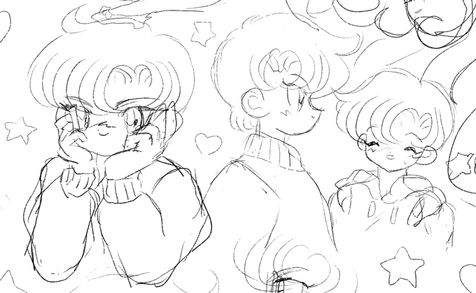 secret night time doodles post (don't look at them😳) 