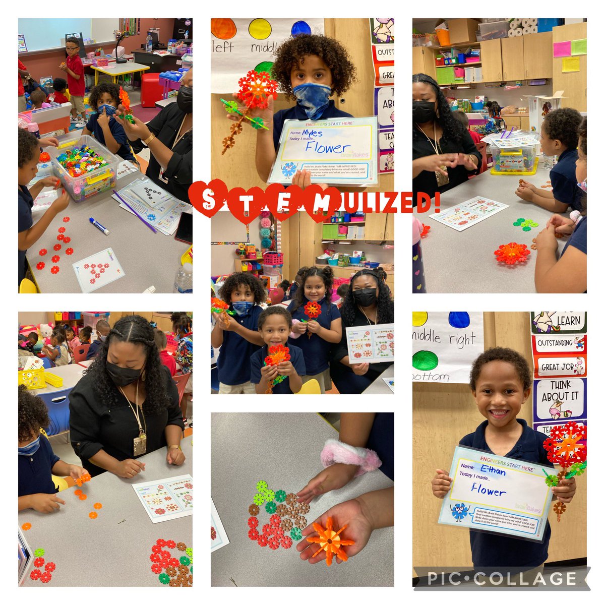 SMSDECC's tweet image. Look at @SMSDECC engineers in action! Thank you Ms. Chesser and Ms. Fondal for getting these kiddos STEMulized! #BrainFlakes #Exposure @StaffordMSD @_Fondal