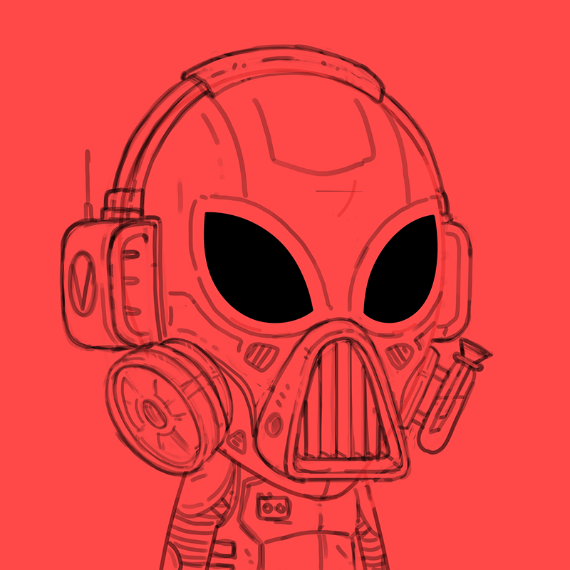 TheVisitorsNFT's tweet photo. Woo! 5,000 followers!

As promised, here's some sketches for the first Recycler event which is about a month away. https://t.co/8z4AbGM9yL