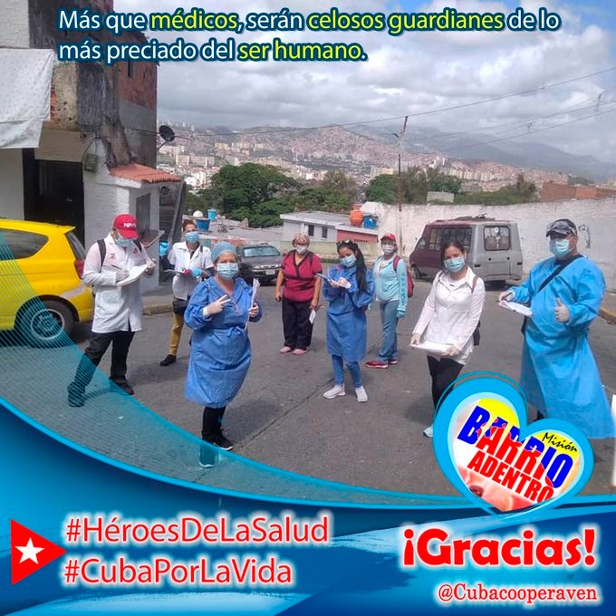 CdiAlayon's tweet photo. Los héroes anónimos de batas blancas llevan siempre la gloria de la respuesta valiente y digna de la solidaridad..
#CheMédicoInternacionalista #HeroesDeLaSalud #CubaPorLaVida #CubaCoopera @cubacooperaven @cubacolabora @FdelidadACuba @NelaTa83 @Besnoymp_26 https://t.co/oJuzGqXqYh