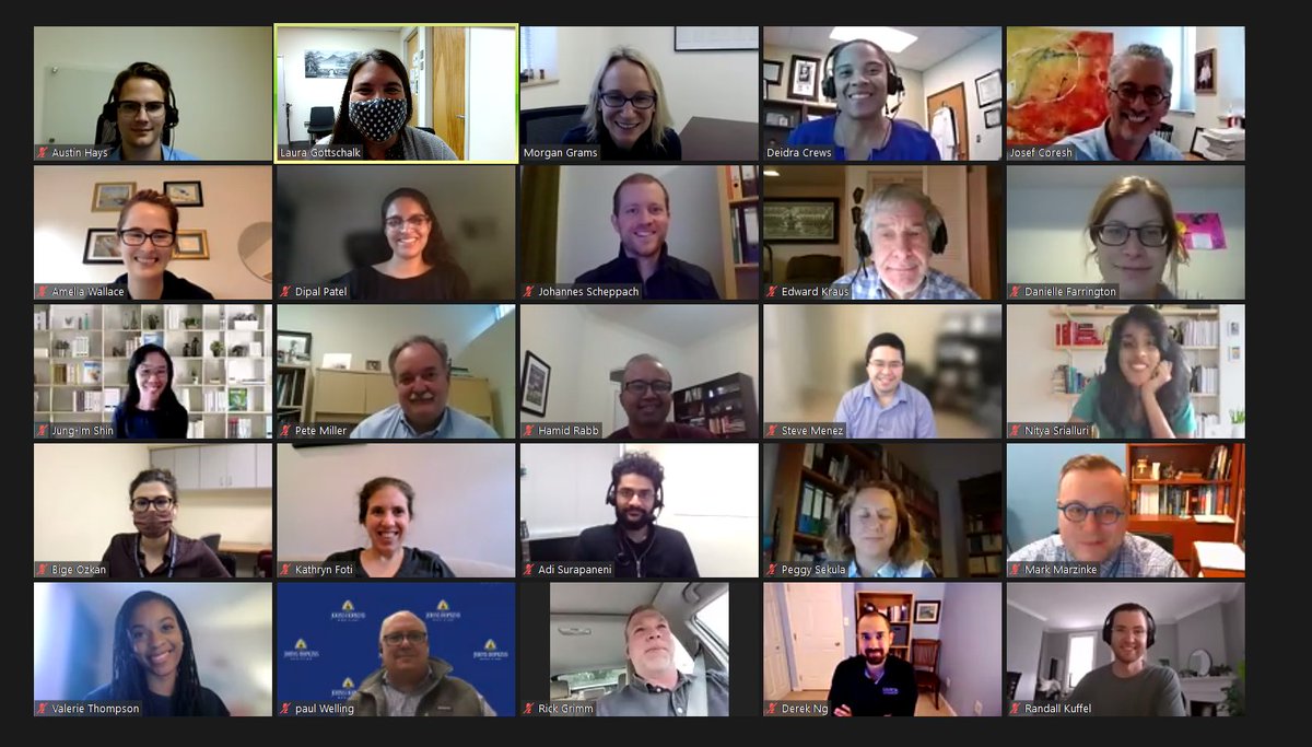 meg21212's tweet photo. Huge attendance today at #RDIG -- maybe up to 67? Thrilled that there are so many people interested in nephrology. Thanks to everyone for joining. @hopkinsneph @JHUWelchCenter @JohnsHopkinsSPH https://t.co/xslTAkMsQY