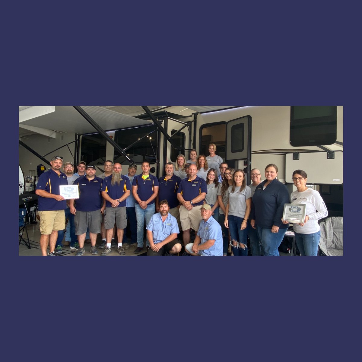 MountaineerRv's tweet photo. Mountaineer RV &amp; Outdoor Center is honored to not have only won one Lewis County Choice Award for 2021, but TWO Awards!!🏆

With you and our Mountaineer RV Family's help, we were able to bring these titles home to where they truly belong! 😌

#RVLIFE #TRAVEL #Wednesdayvibe #WVU https://t.co/w4nPl9V46O