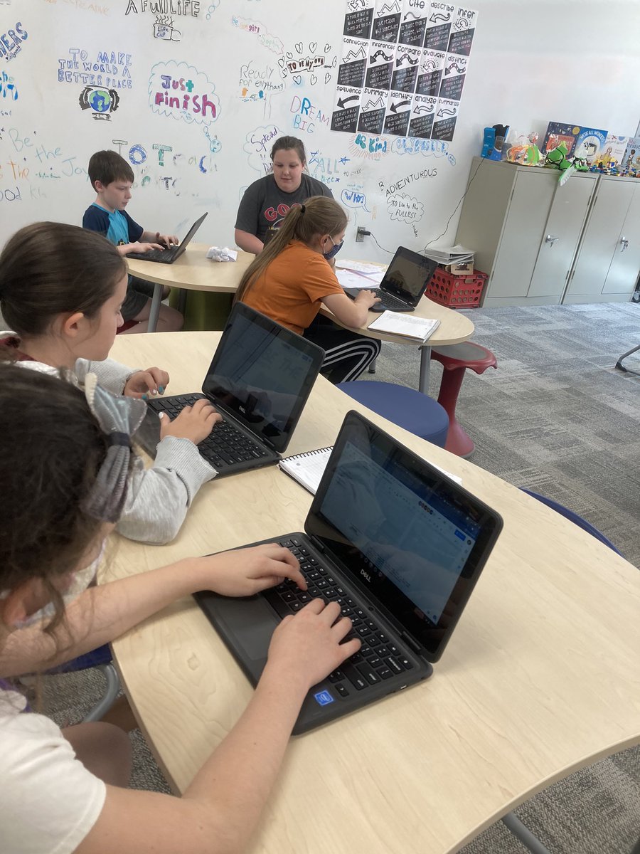 The 5th grade GT team is hard at work getting ready to publish the first school newspaper. Excited for the first edition of the Rancho Times! #teacherfeatures #frontpagenews #cafecorner #entertainment #classroombreakingnews #photography <a href="/rancho_panthers/">RanchoSiennaPanthers</a> <a href="/lhisdcomms/">LHISD Communications</a> <a href="/KKlineLH/">Kristine Kline LHISD</a>