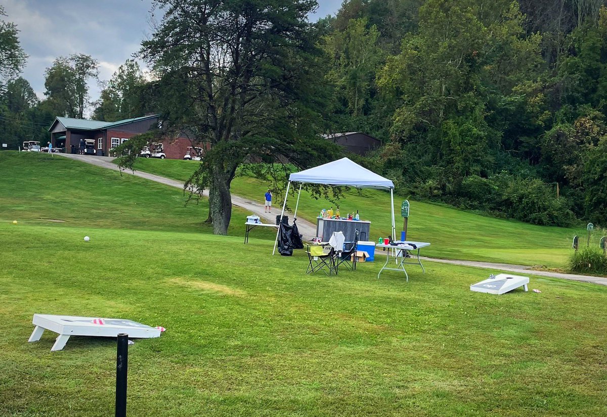 aip_inc's tweet photo. Another successful AIA WV golf tournament!  They called for rain but all we got were sunny skies!  Happy to sponsor for this great group of connected professionals. @AIAWV https://t.co/zI6THIkQ1L
