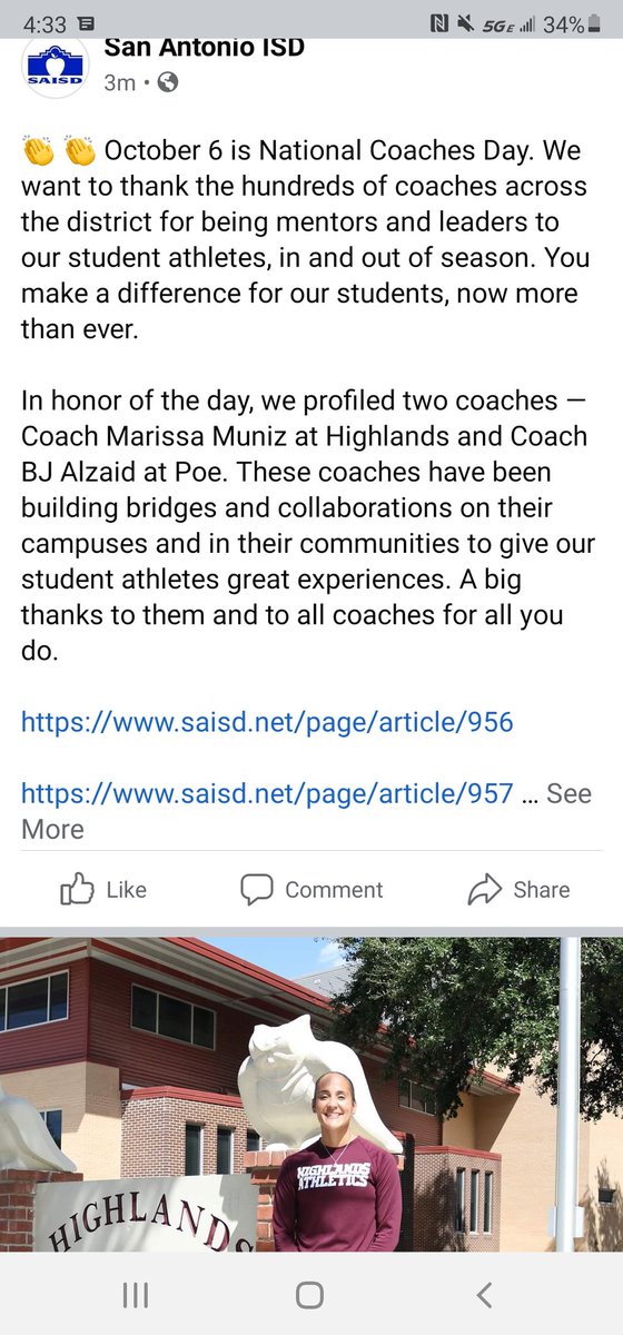 Nick_HNM's tweet photo. Not only does she build bridges,  she leads the charge on a $40 million dollar Bond Project for her Athletics program! #coachesrule #trueprofessional https://t.co/IQ7AsOEvHB