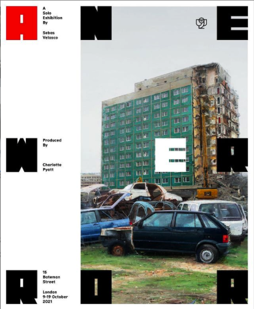 #London also opening this week 14th October, artist Sebas Velasco's show ‘A New Error’ 

PV: 13th October 6:30 - 10:00. Guestlist / Info on the work &gt;&gt;info@sebasvelasco.com

Produced by <a href="/CharlottePyatt/">Charlotte Pyatt</a>
#exhibition #art #anewerror