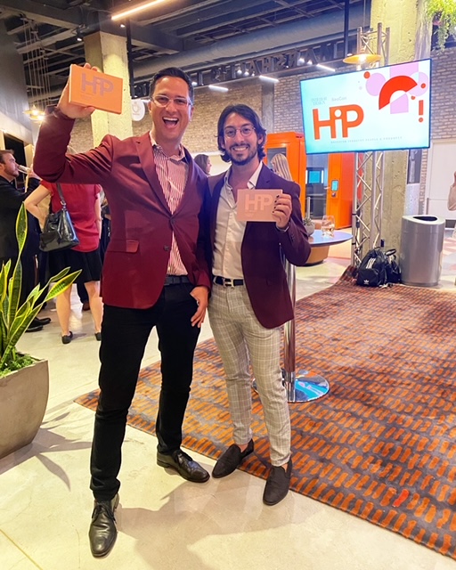 MKDA_designs's tweet photo. On Sunday, @interiordesignmag had their 8th Annual HiP Awards at @neocon_show in Chicago. Congratulations to our very own 2021 HiP Award Honoree's Edin Rudic for Workplace Design Leader and Michael Garcia for Workplace Rising Star! https://t.co/c0mMm9DDJZ